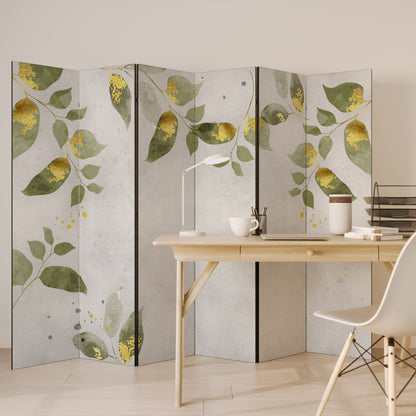 ELEGANT BOTANICS Divisorio decorativo per ambienti a 6 pannelli