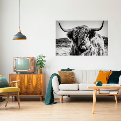 WILD SPIRIT REFLECTED Poster orizzontale staccabile e attaccabile