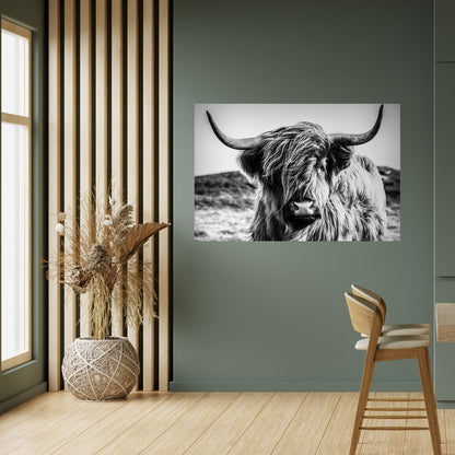 WILD SPIRIT REFLECTED Poster orizzontale staccabile e attaccabile