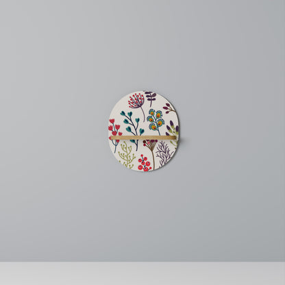 AUTUMN SUNDRIES Mensola ovale per opere d'arte in effetto rovere