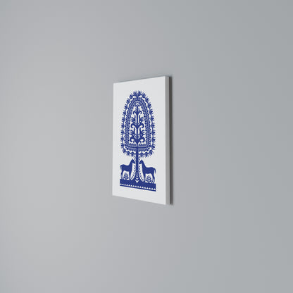 POLISH FOLK ART Stampa su Tela Verticale