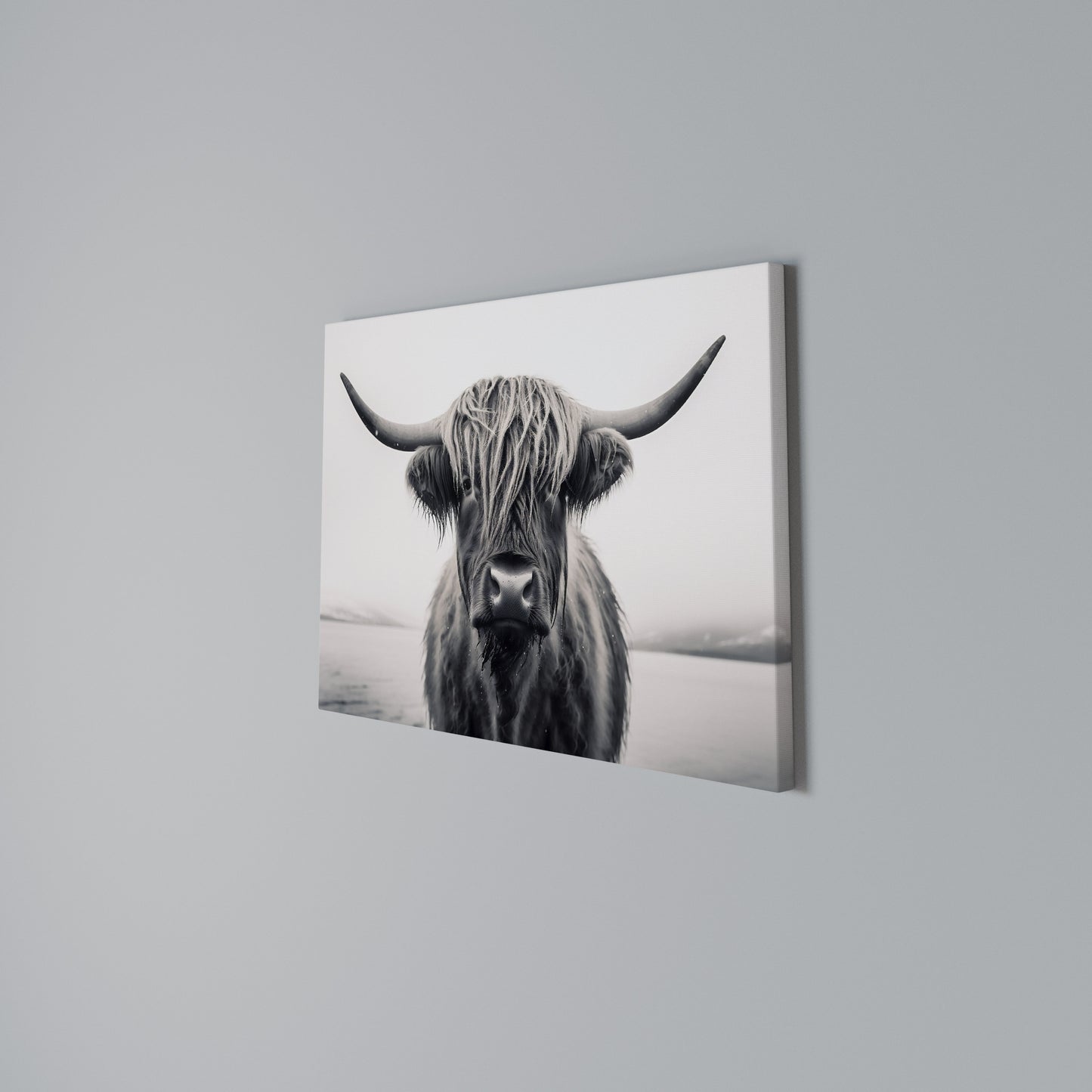 GENTLE GIANT STARE Horizontal Canvas Print