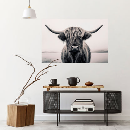 Poster orizzontale staccabile e attaccabile GENTLE GIANT STARE