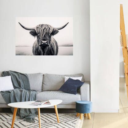 Poster orizzontale staccabile e attaccabile GENTLE GIANT STARE