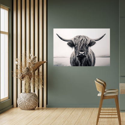 Poster orizzontale staccabile e attaccabile GENTLE GIANT STARE