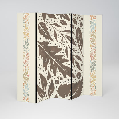 FOLIAGE TALES Divisorio decorativo per ambienti a 5 pannelli