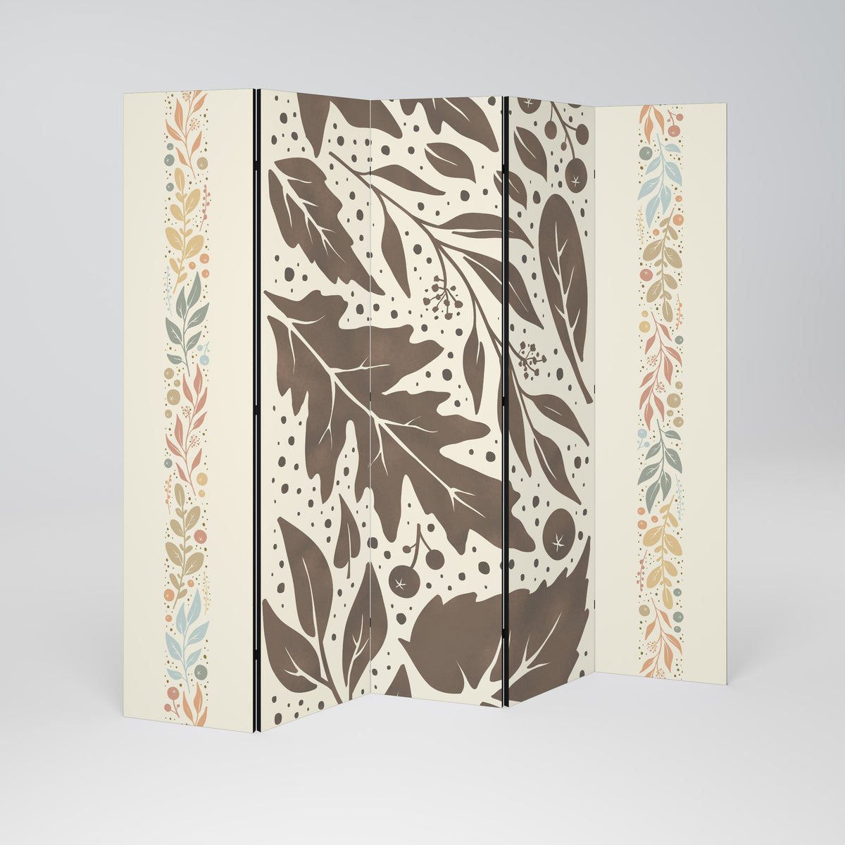 FOLIAGE TALES Paravento Decorativo a 5 Pannelli