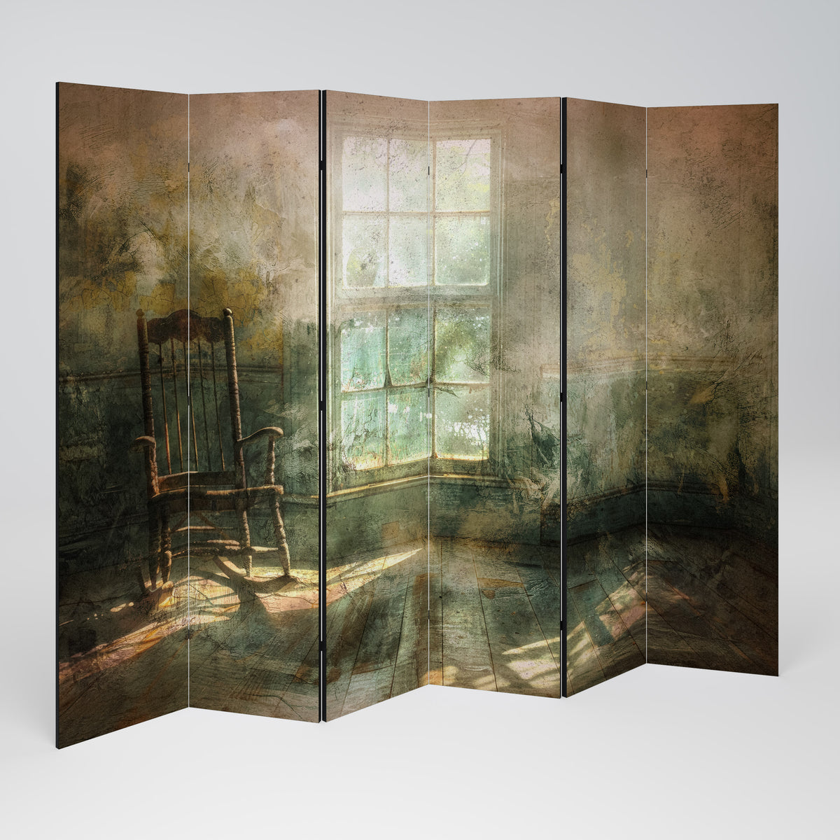 SUNLIT STILLNESS Paravento Decorativo a 6 Pannelli