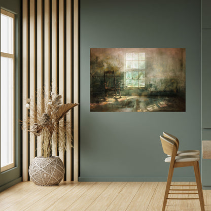 Poster orizzontale staccabile e attaccabile SUNLIGHT STILLNESS