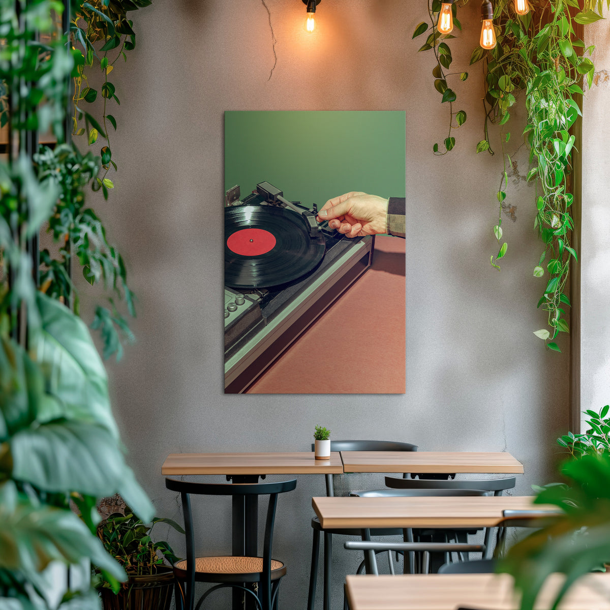 UNIQUE SOUNDS Vertical Canvas Print