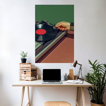 Poster verticale staccabile e attaccabile SUONI UNICI
