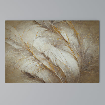 SOFT PLUMAGE Stampa su tela orizzontale