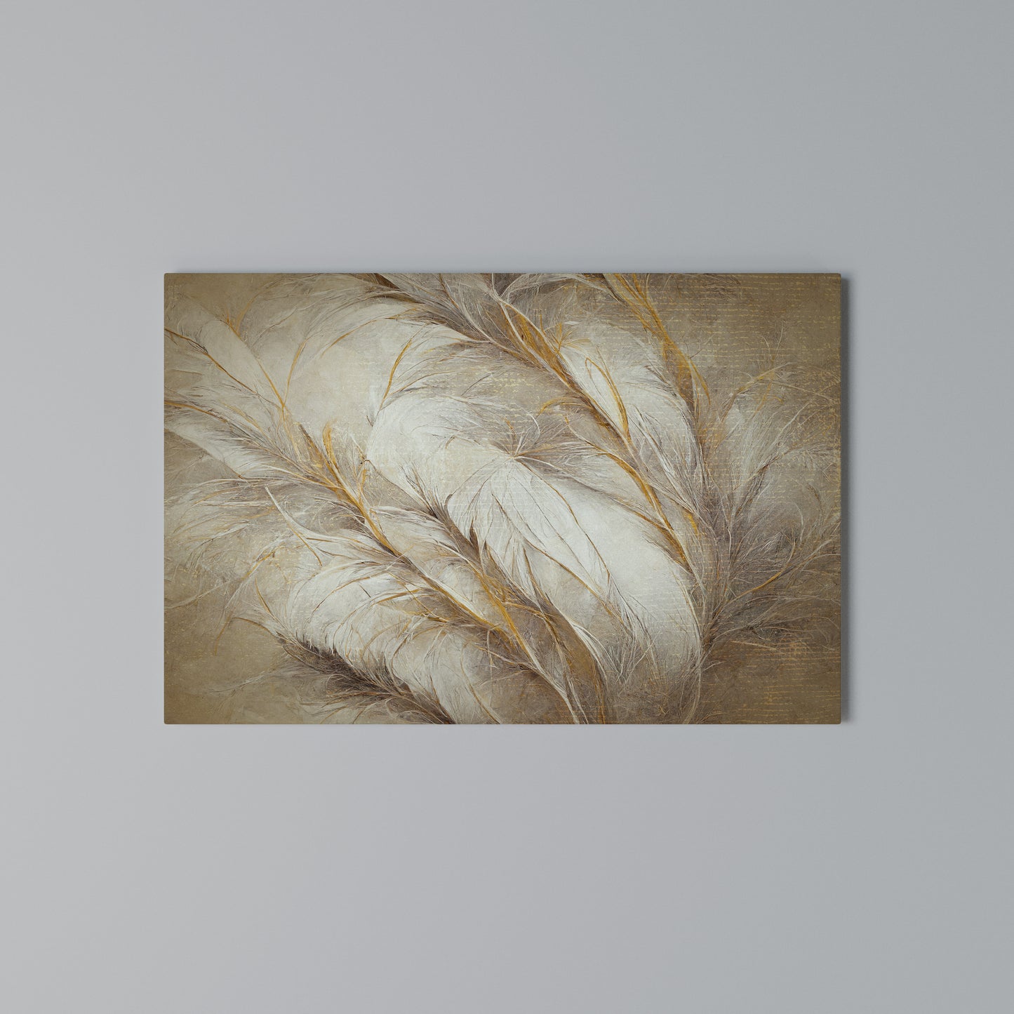 SOFT PLUMAGE Stampa su tela orizzontale