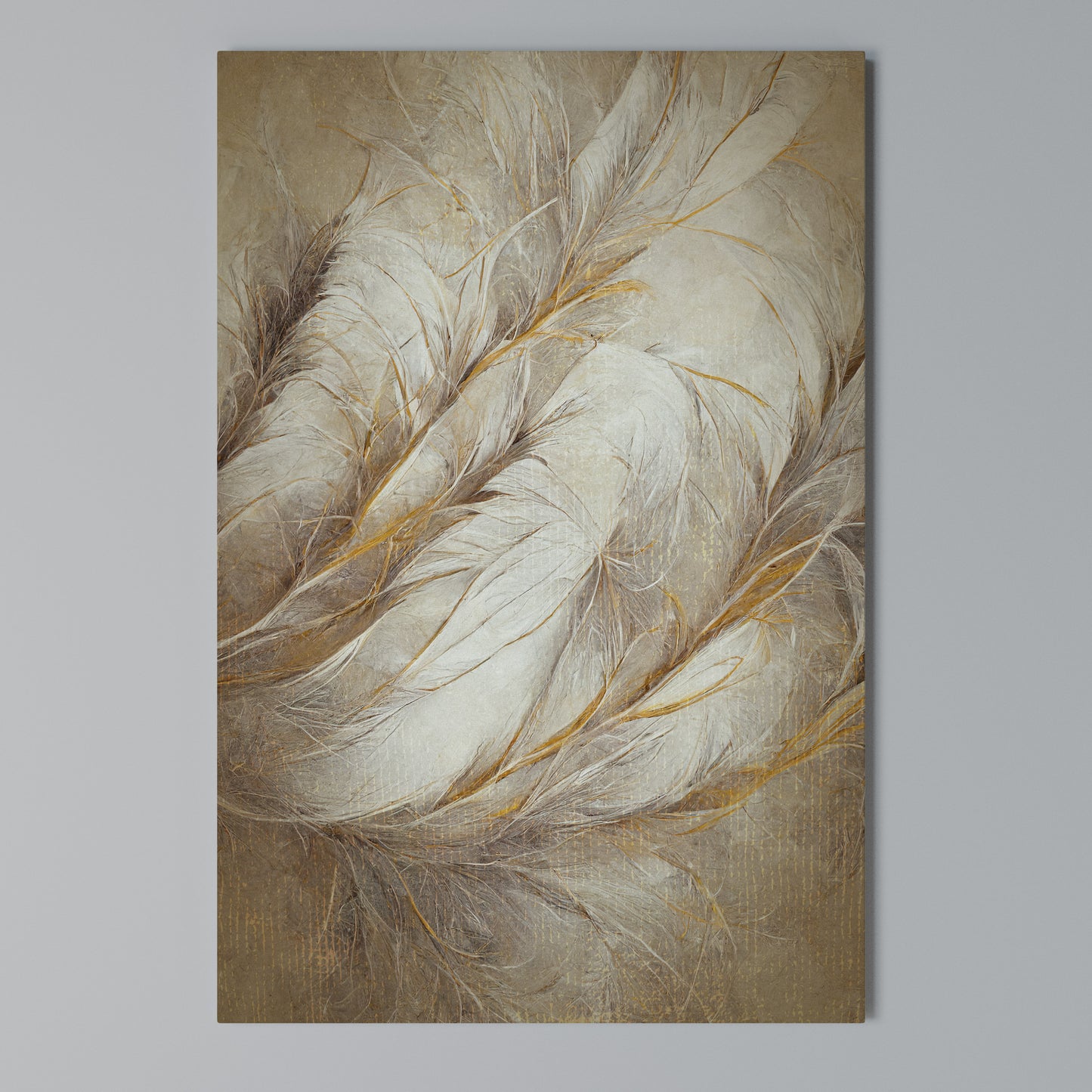 SOFT PLUMAGE Stampa su Tela Verticale