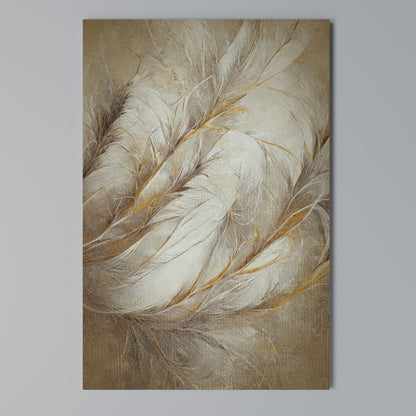 SOFT PLUMAGE Stampa su Tela Verticale
