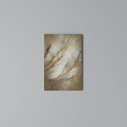 SOFT PLUMAGE Stampa su Tela Verticale