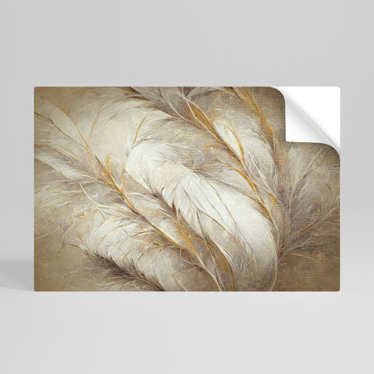 Poster orizzontale staccabile e attaccabile SOFT PLUMAGE