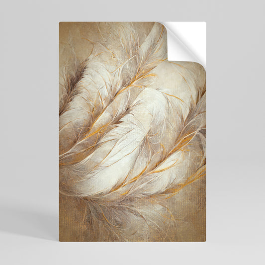 Poster verticale staccabile e attaccabile SOFT PLUMAGE