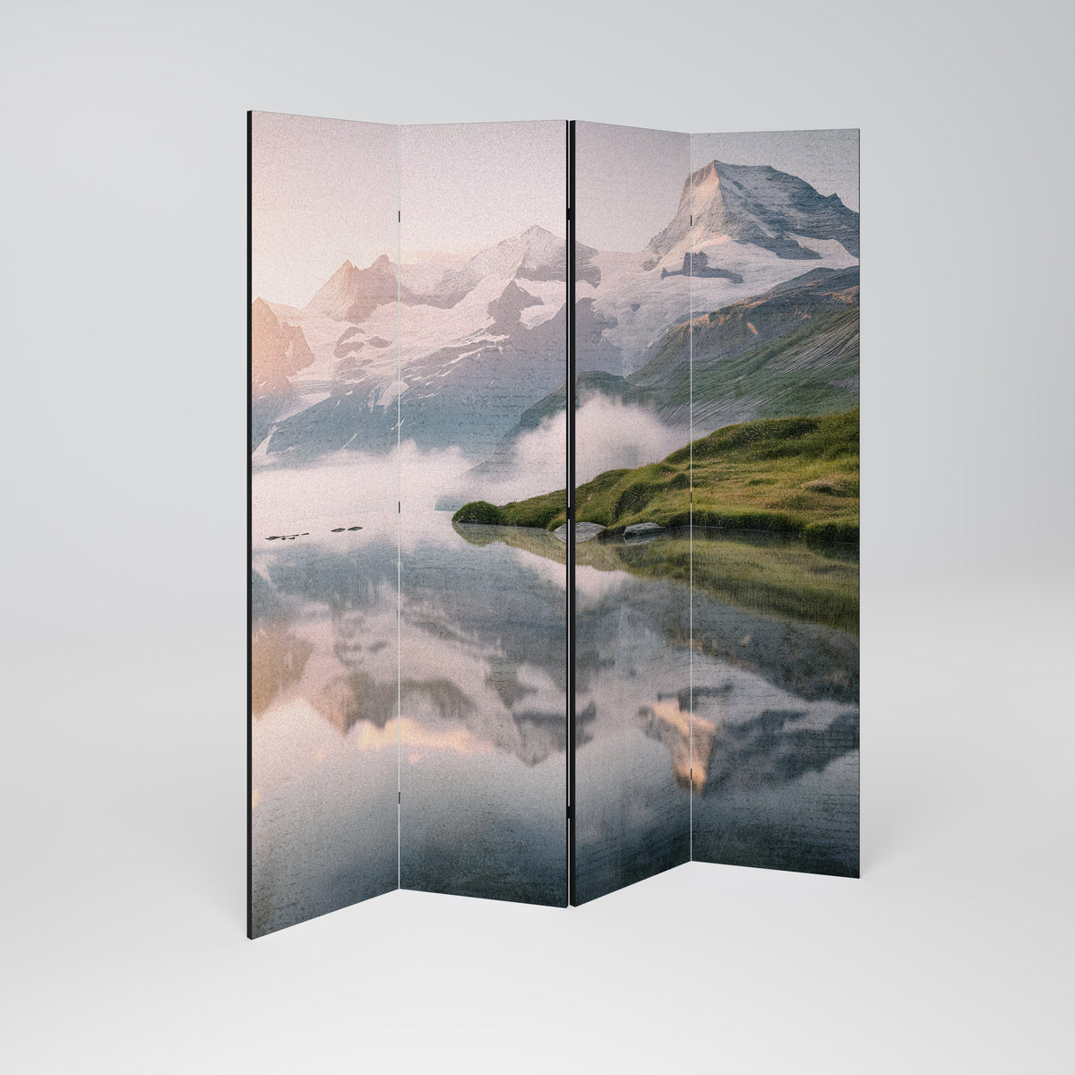 FOGGY HORIZON Paravento Decorativo a 4 Pannelli