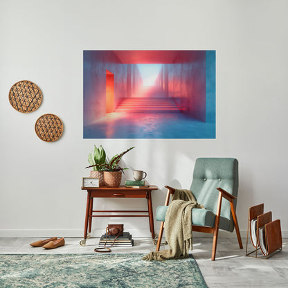 Poster orizzontale staccabile e attaccabile BRIGHT DIRECTION