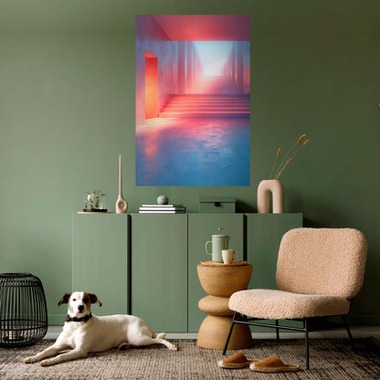 Poster verticale staccabile e attaccabile BRIGHT DIRECTION