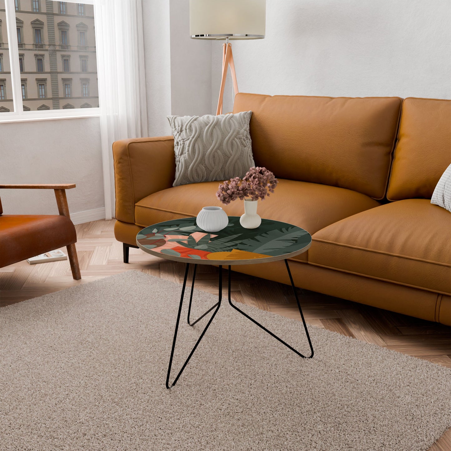 Tavolino da caffè grande TROPICAL COMPOSITION