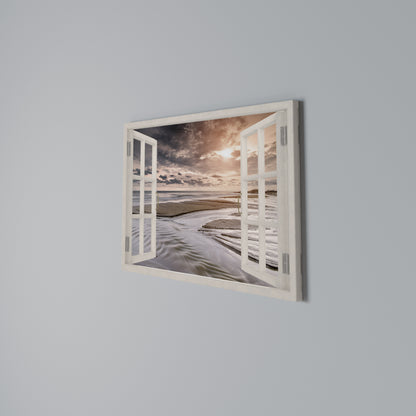 OPENING TO SERENITY Horizontal Canvas Print
