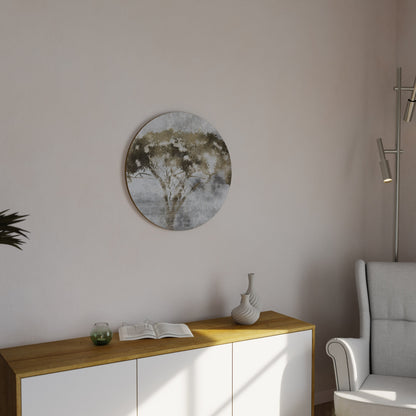 LONESOME CROWN Round Wall Art
