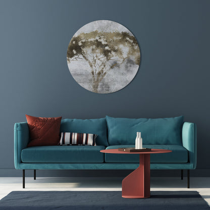 LONESOME CROWN Round Wall Art