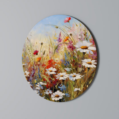 DAISY DAYDREAMS - Arte murale rotonda