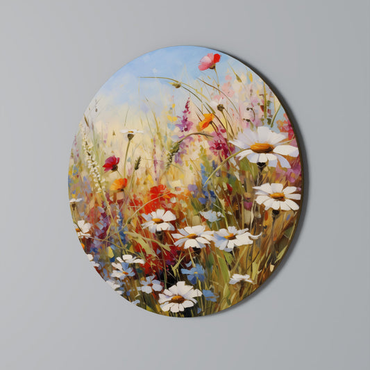 DAISY DAYDREAMS - Arte murale rotonda