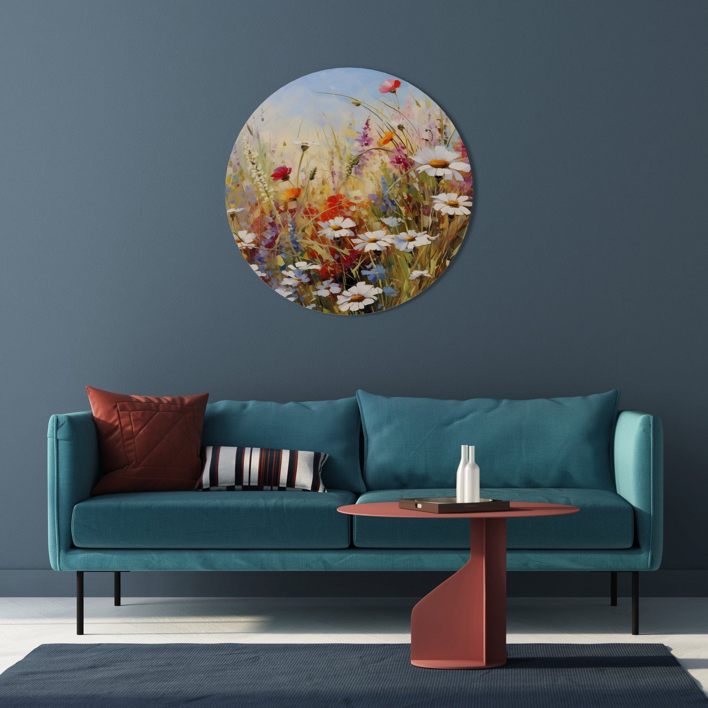 DAISY DAYDREAMS - Arte murale rotonda