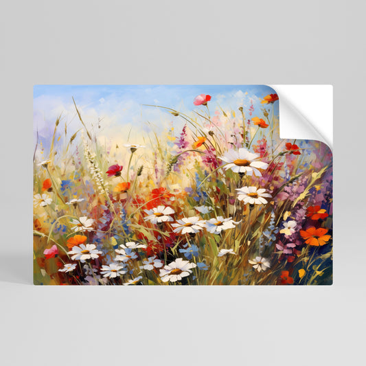DAISY DAYDREAMS Poster orizzontale staccabile e attaccabile