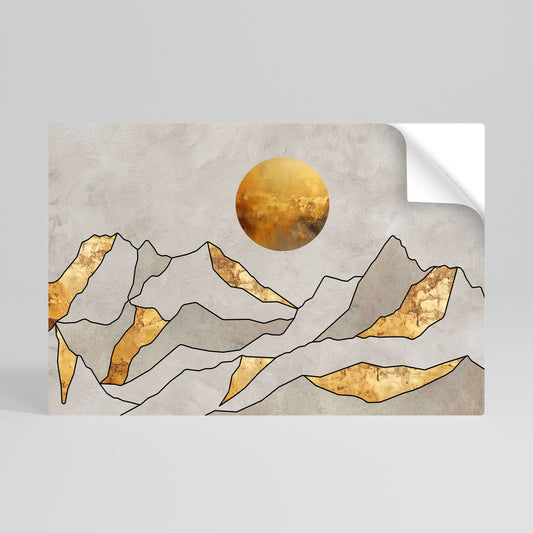 Poster orizzontale SUNNY BLAZE stacca e attacca