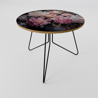 Tavolino da caffè CRASHED PEONIES 69