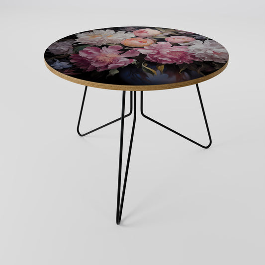 Tavolino da caffè CRASHED PEONIES 69