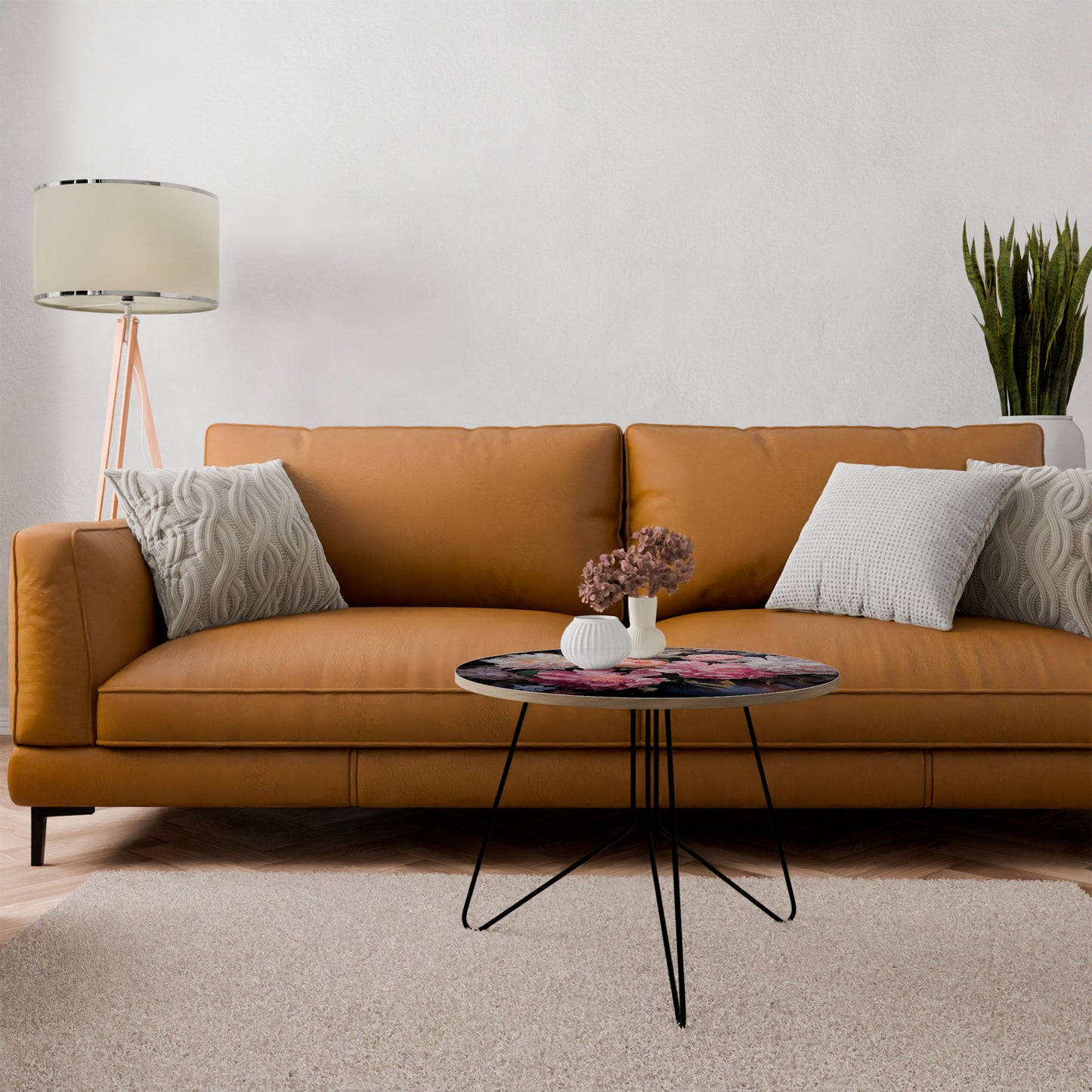 CRASHED PEONIES Tavolino grande