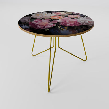 Tavolino da caffè CRASHED PEONIES 69