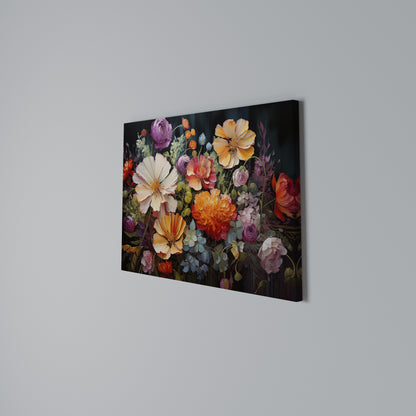 BLOOMING WILDERNESS Stampa su tela orizzontale