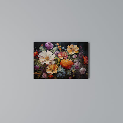 BLOOMING WILDERNESS Stampa su tela orizzontale