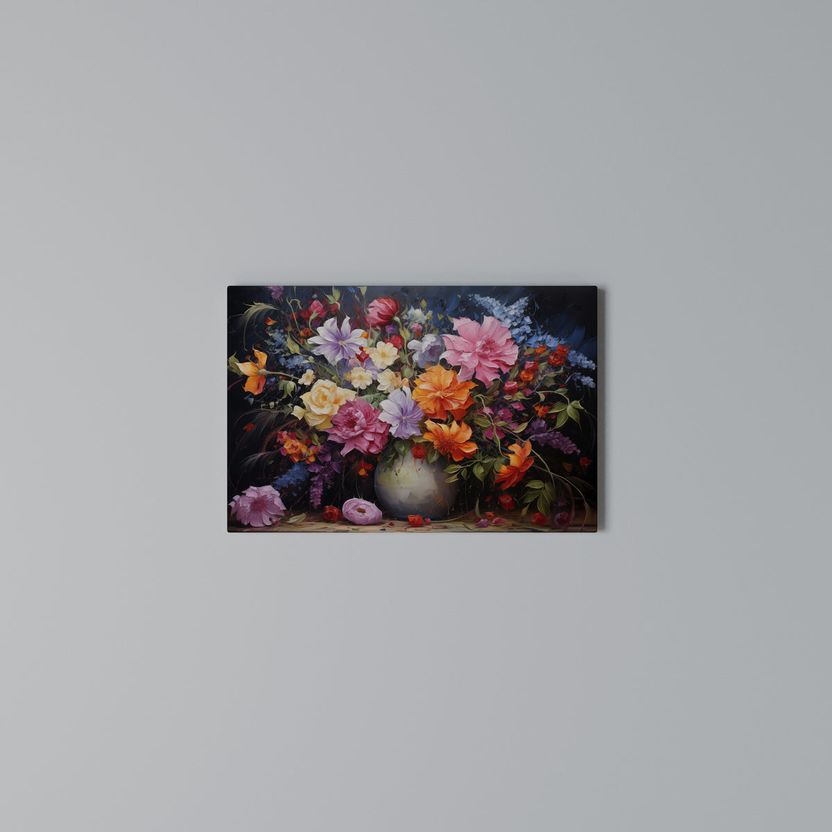 EUPHORIC BOUQUET Stampa su tela orizzontale