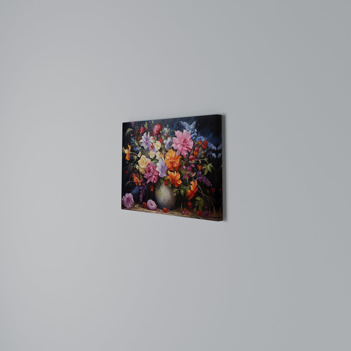 EUPHORIC BOUQUET Stampa su tela orizzontale