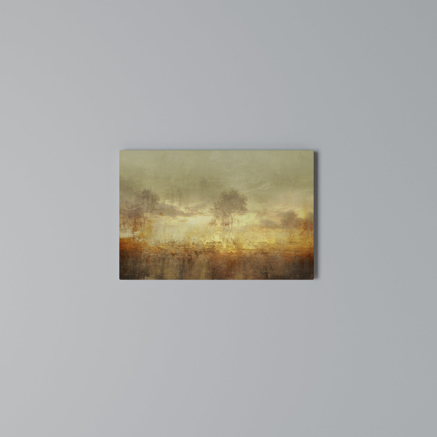 AMBER DREAMSCAPE Horizontal Canvas Print