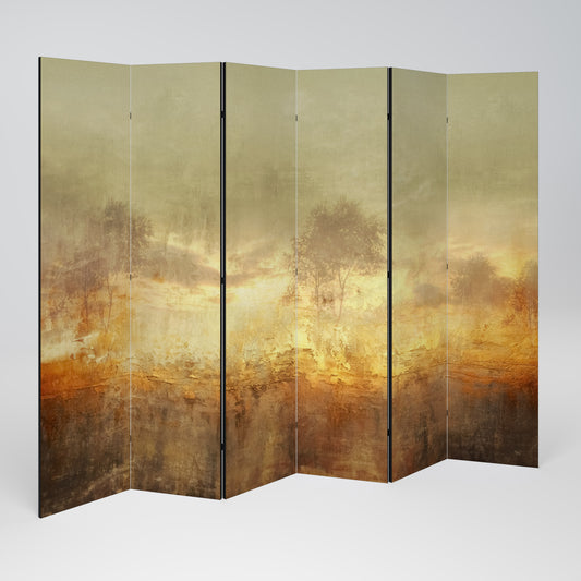 Divisorio decorativo per ambienti AMBER DREAMSCAPE a 6 pannelli