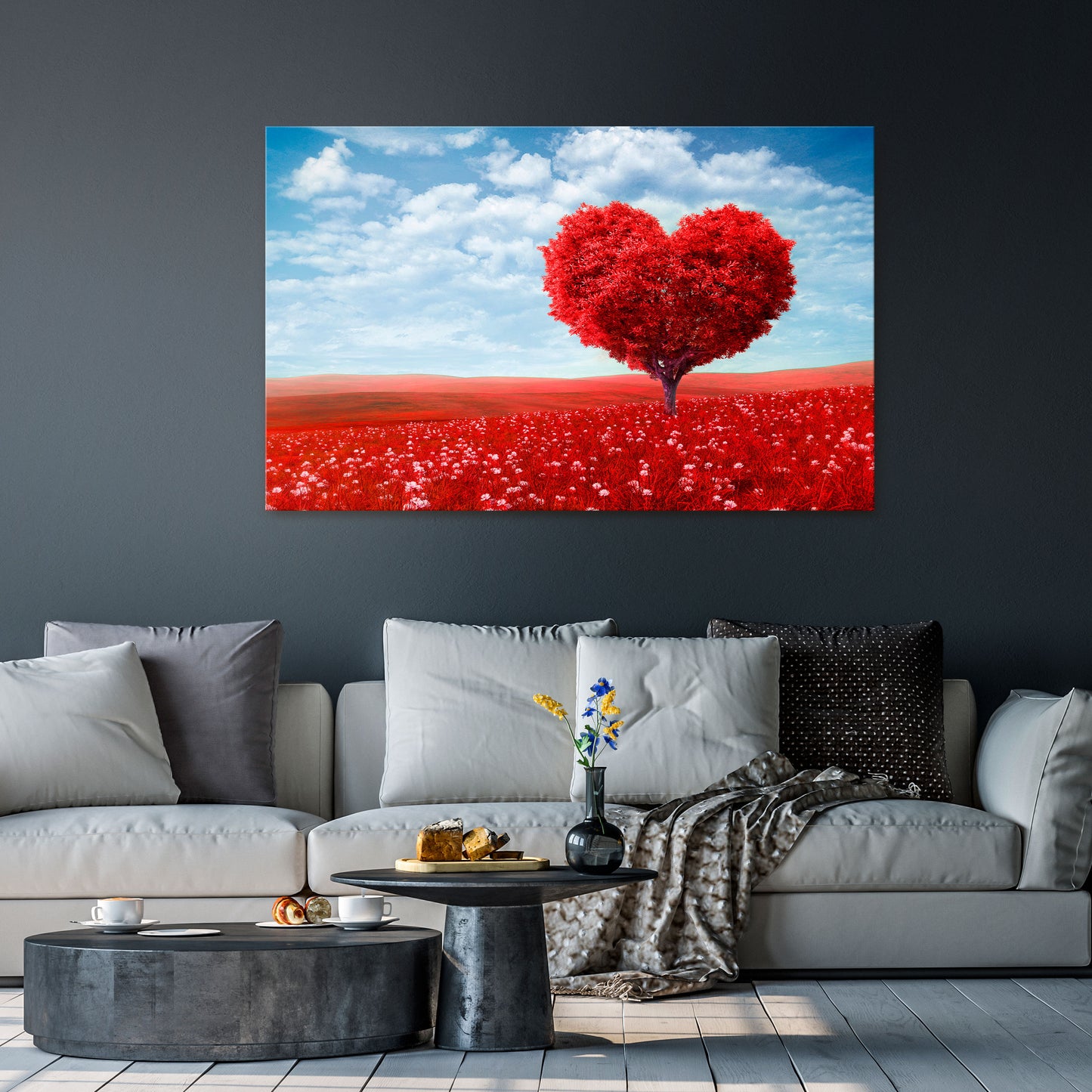 LOVE’S EMBRACE Stampa su tela orizzontale