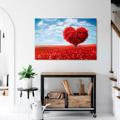 LOVE’S EMBRACE Stampa su tela orizzontale