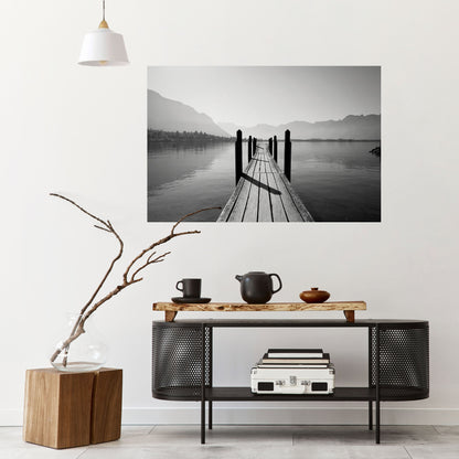 WALK INTO THE DEEP Poster orizzontale staccabile e attaccabile