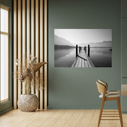 WALK INTO THE DEEP Poster orizzontale staccabile e attaccabile