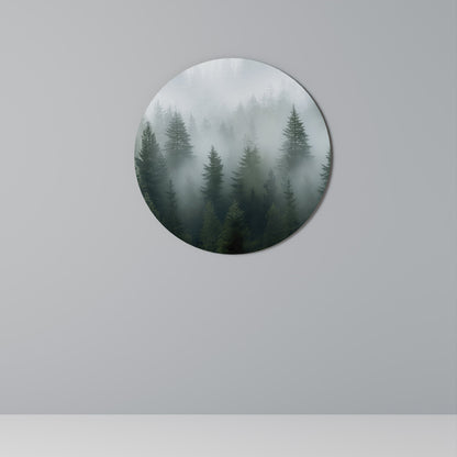 Decorazione murale rotonda FOGGY CREST