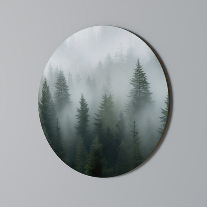 Decorazione murale rotonda FOGGY CREST